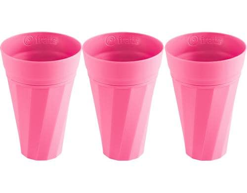 Frats Trinkbecher Set Selbstkühlend pink 3Stk., 300ml, selbstkühlend, stapelbar