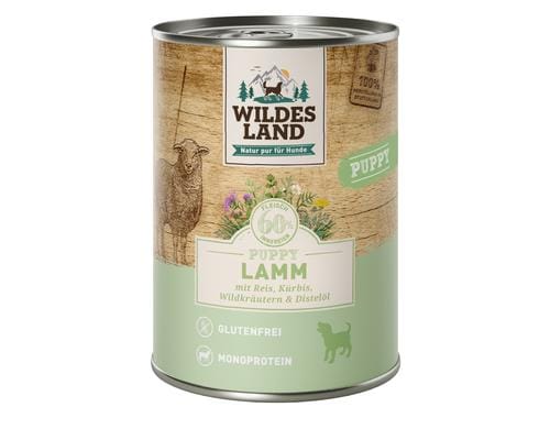 Wildesland Dog Puppy Lamm & Kürbis & Reis 6x400g