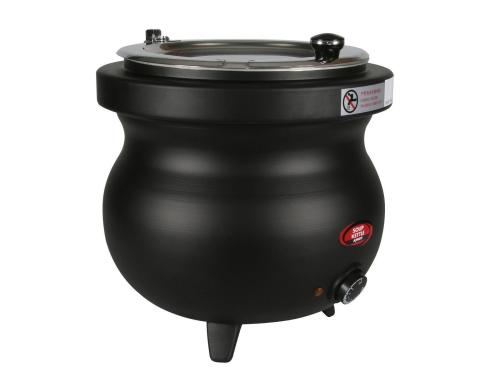 Nouvel Suppentopf 9 Liter, Schwarz