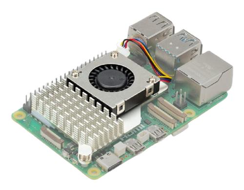 Raspberry Pi 5B Kühllüfter SC1148 zu Raspberry Pi 5B, Spannung 5V, USB-C