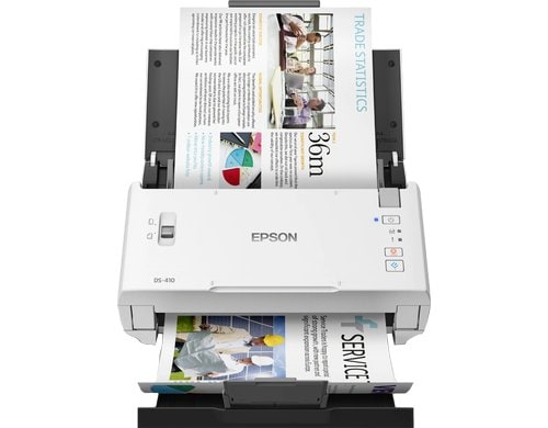 EPSON WorkForce  DS-410, 600x600dpi USB 2.0, A4, A5, A6, B5, B6, Let. Legal