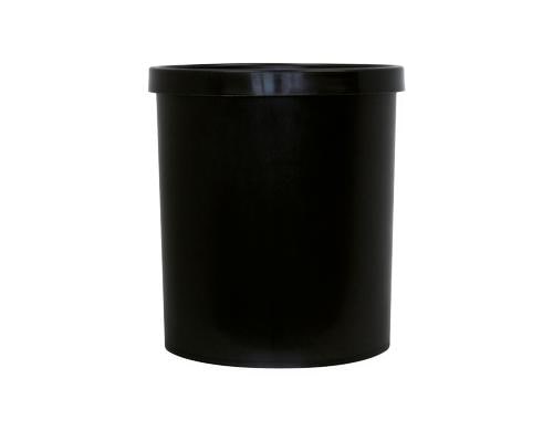 BüroLine Papierkorb schwarz