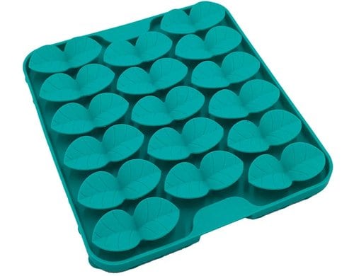 Bubimex Leckmatte für Katzen & Hunde Lickleaf blau