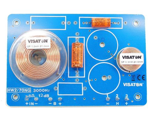 Visaton Frequenzweiche HW 2/70 NG, 8 Ohm 5402