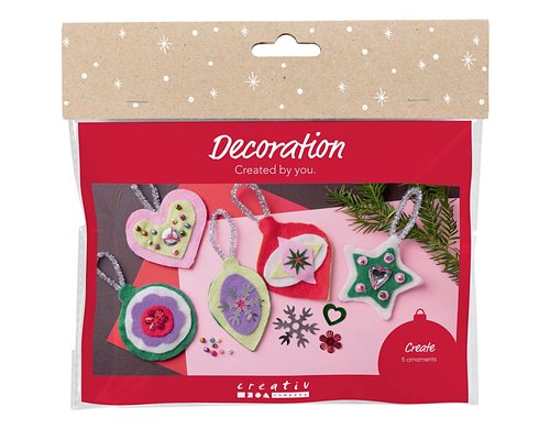 Creativ Company Bastelset Dekoration Weihnachten