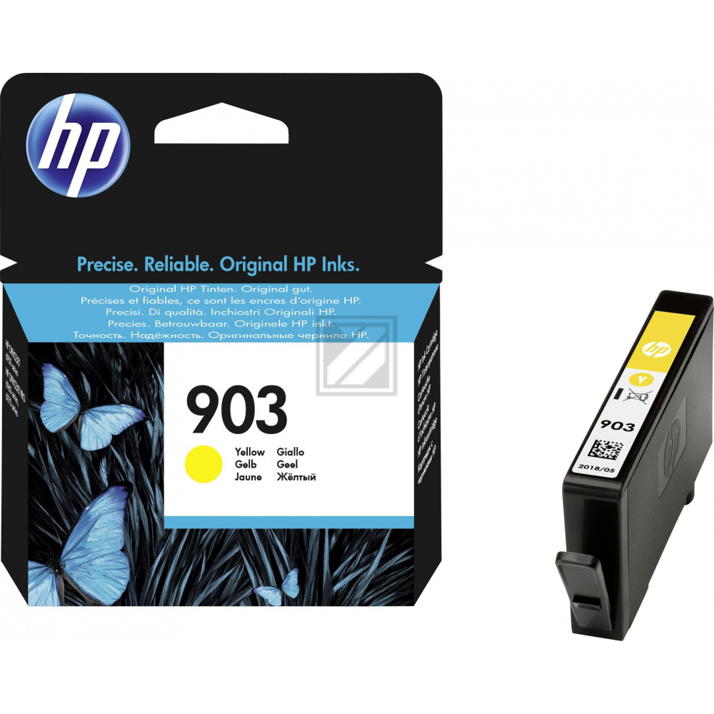 HP Tinte Nr. 903 - Yellow (T6L95AE) Seitenkapazität ~ 315 Seiten