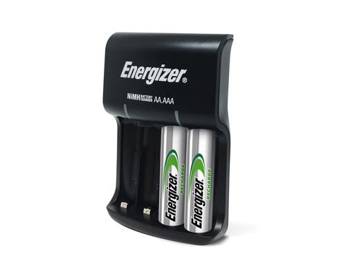 ENERGIZER Ladegerät Base Charger USB 4xAA Ladegerät 4xAA, neu mit USB Kabel, 1300mAh