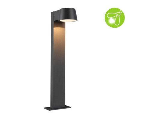 Paulmann LED Pollerleuchte Capera 2200K 6W 450lm 230V 98° Anthrazit Aluminium