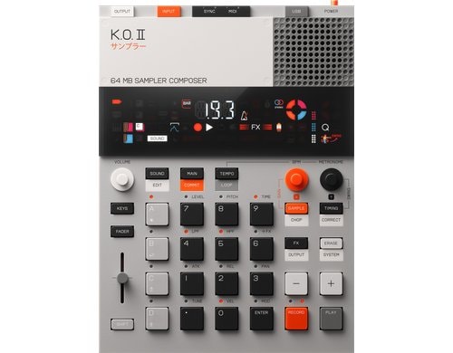 Teenage Engineering EP-133 K.O. II Mobiler Synth, Sampler und Composer