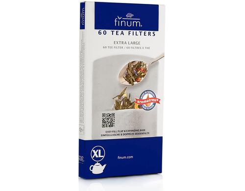 Finum Tee Filter XL 65 Stück, 102 x 195 mm
