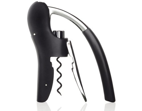 Blomus Korkenzieher LEVERMAN PRO Mit Folienschneider, Schwarz