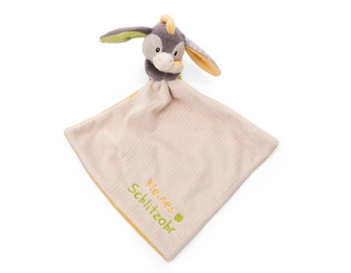 Nici Schmusetuch Esel 12cm mit Mulltuch