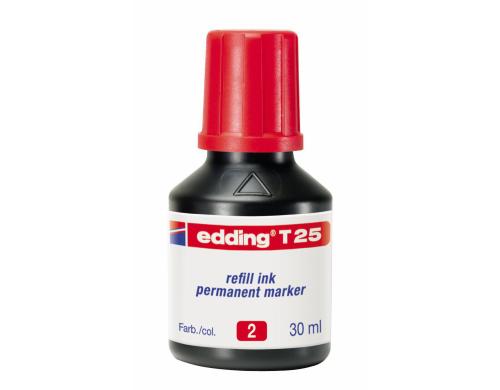 Edding Nachfülltusche T-25 rot