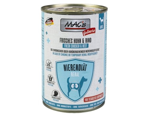 Macs Vetcare Nierendiät Huhn + Rind 400 g