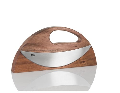 AdHoc Wiegemesser WAVE KH51 Akazienholz, 23,2 x 2,2 cm x H 10,9 cm