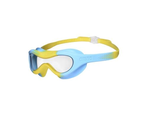 arena Goggle Kids Spider Mask clear/yellow/lightblue,one size