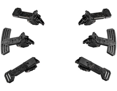 Asetek SimSports Paddle Shifter Kit Carbon Schwarz