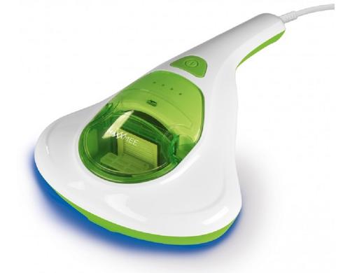 MAXXMEE Milben-Handstaubsauger Kompakt UV-CLicht300W weiß/limegreen