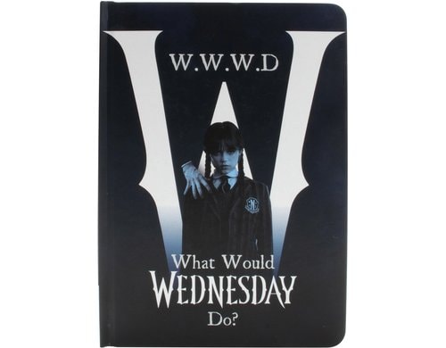 Wednesday - Notizbuch A5 WWWD Fanartikel aus dem Wednesday-Universum
