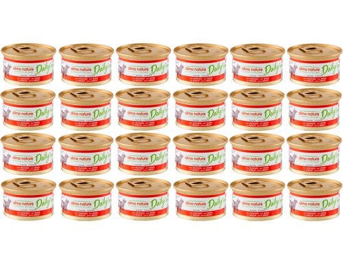 Almo Nature Nassfutter Daily 24x85g KIT Rind