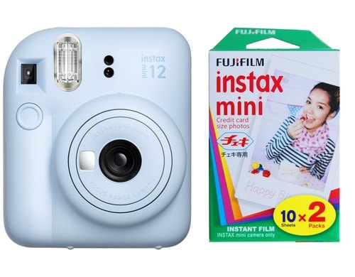 Fujifilm Instax Mini 12 Blue KIT Inkl. 2 x Duo Pack