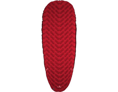 GrüeziBag Wool Mat Camping Anthracite / red
