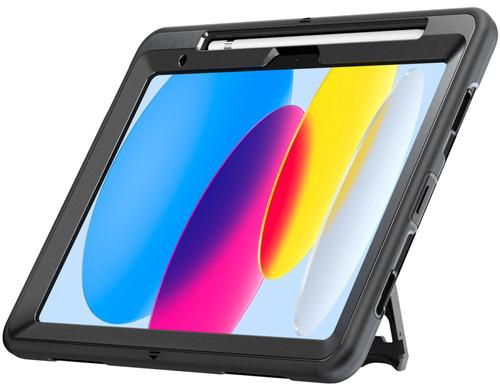 4smarts Rugged Case Grip Black für iPad 10th Gen. 10.9