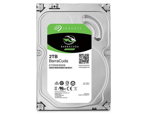 Seagate BarraCuda 3.5 2TB 3.5, 64MB,  SATA 6GB/s, AcuTrac