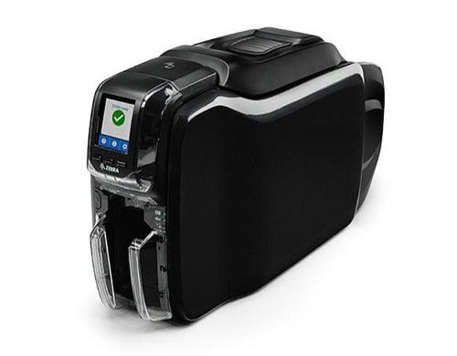 Zebra Kartendrucker ZC350 Series single USB/LAN, Display