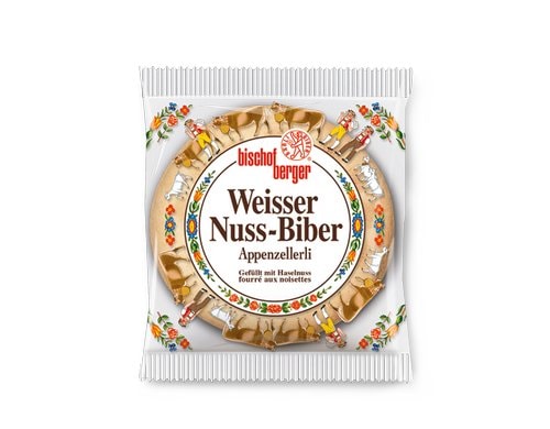 Bischofberger Weisser Nuss-Biber 60 g
