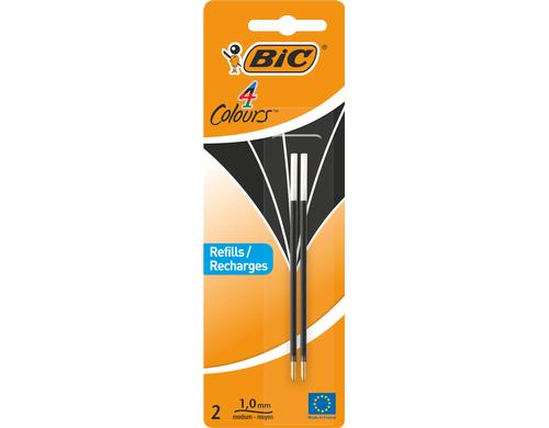 Bic Kugelschreibermine Refill Counter Pen 2 Stk, Blister, schwarz