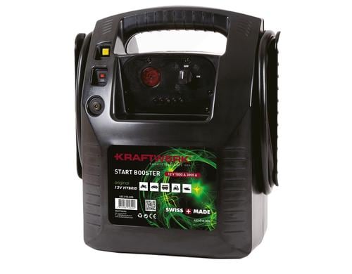 Kraftwerk Hybrid-Start-Booster 12V tragbarer Profi-Startbooster