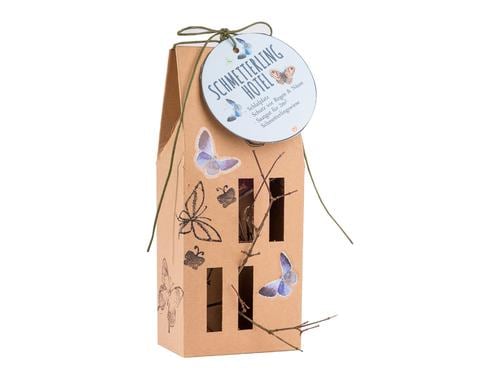 Wunderle Schmetterlingshotel 10x24x6, diverse Inhalte