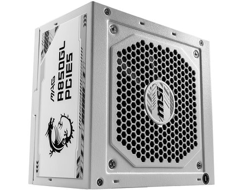 MSI MAG A850GL PCIE5 WHITE 850W Gold 80+ Gold zertifiziert, PCIE5, 850W