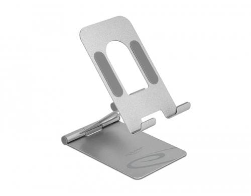 Delock Smartphone Standhalterung 18425 Zusammengeklappt: ca. 10 x 6 x 3 cm, Alu