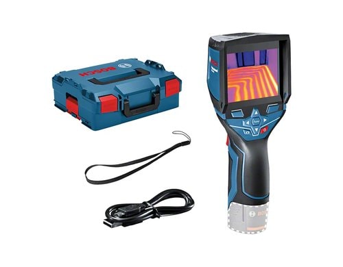 BOSCH Pro Wärmebildkameral GTC 400 C Visualisierung von Temperaturunterschieden