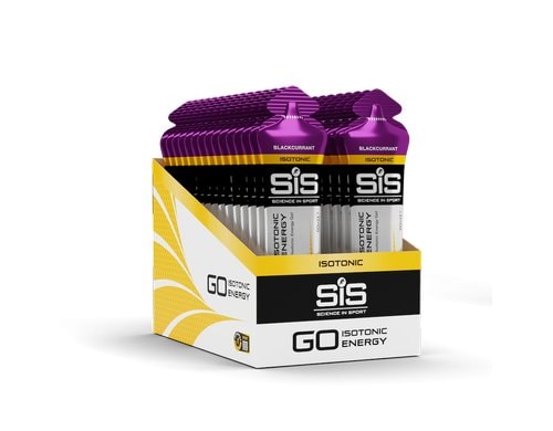 SIS Gel Isotonic Energy 30x Stück, Geschmack: Blackcurrant