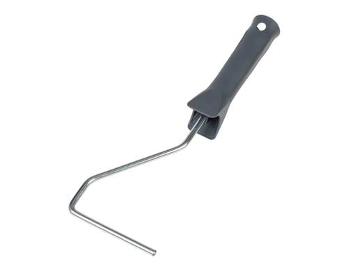 Heizkörperrollerbügel KOMFORT 10cm/27cm konisch geschliffen, Holzgriff lackiert