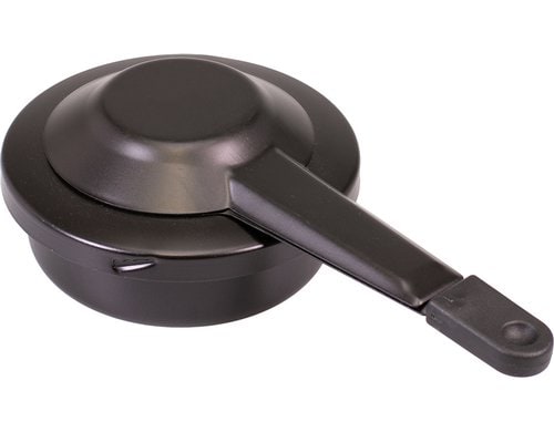 Kadastar Pastenbrenner schwarz Edelstahl,scwarz-matt  9.5x18x5cm