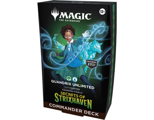 MTG Secrets of Strixhaven Commander Deck: Quandrix Unlimited -EN-
