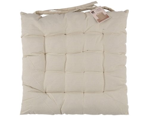 Arti Casa Sitzkissen, 40x40x6 cm Beige, 1 Stück