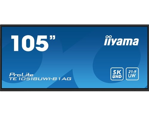 Iiyama TE10518UWI-B1AG 105 Touch, VA, UltraWide5K, 450cd, Android