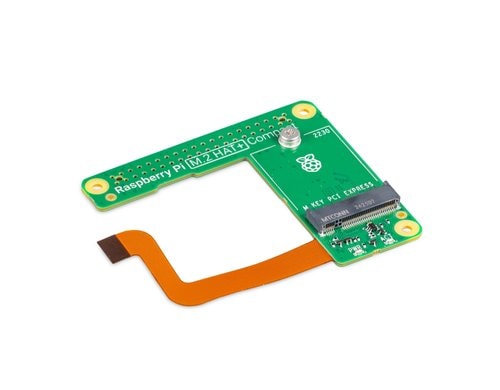 Raspberry Pi M.2 HAT+ Compact für Raspberry Pi5, für M.2 2230 Format NVME