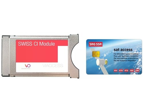 Swiss CI Module, Viaccess Modul, Dualcrypt Mit SRG SSR Karte