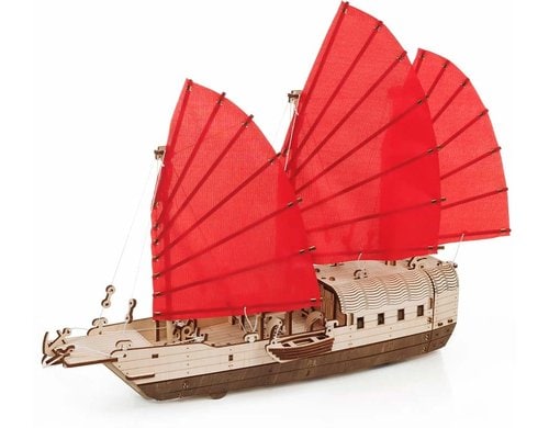 EWA Asiatisches Schiff Djong 3D Holzbausatz