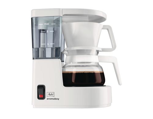 Melitta Filterkaffeemaschine Aromaboy weiss