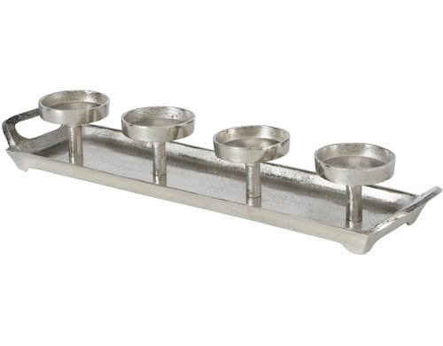 Boltze Kerzenleuchter Aigna Metall, 50x12x8cm (LxBxH)