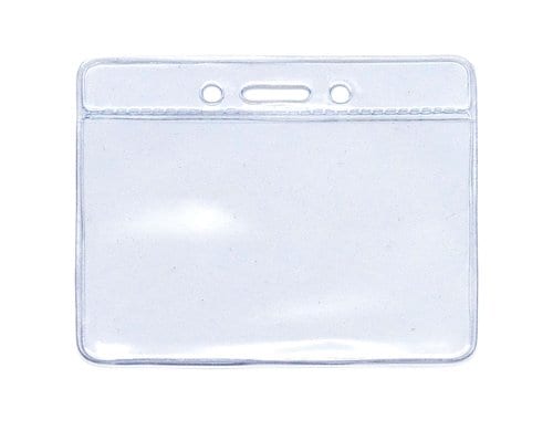 Ausweishülle 86x54mm AWQ13 Querloch / 2 Rundlöcher, 100 Stück