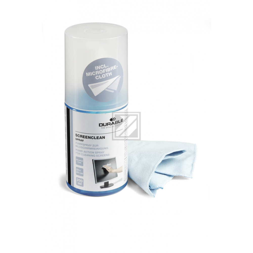 Durable Screenclean Spray 200ml