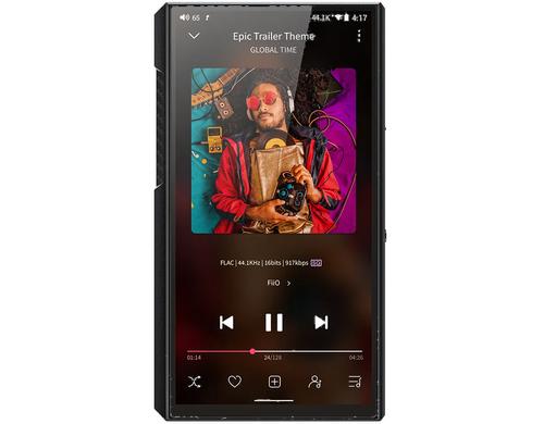 FiiO M11S, Plus Hi-Res-Musikplayer schwarz, WiFi, 32GB, Bluetooth & USB DAC